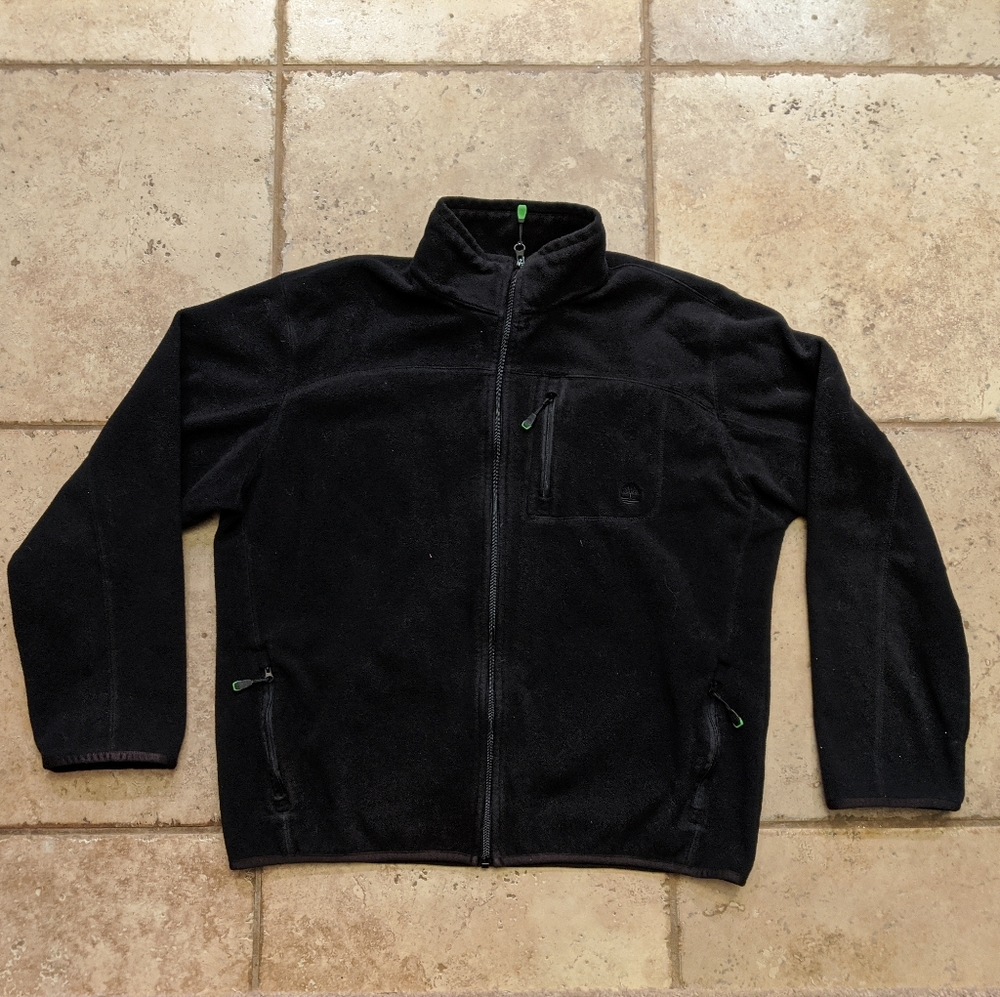 Timberland Black Men's Zip Sweater XL
